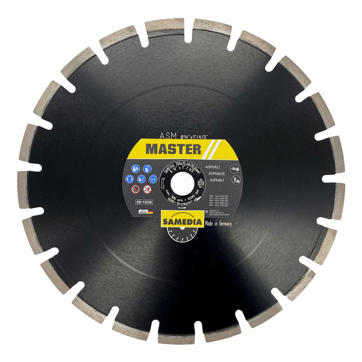 MASTER ASM Asphalt Diamond Blade