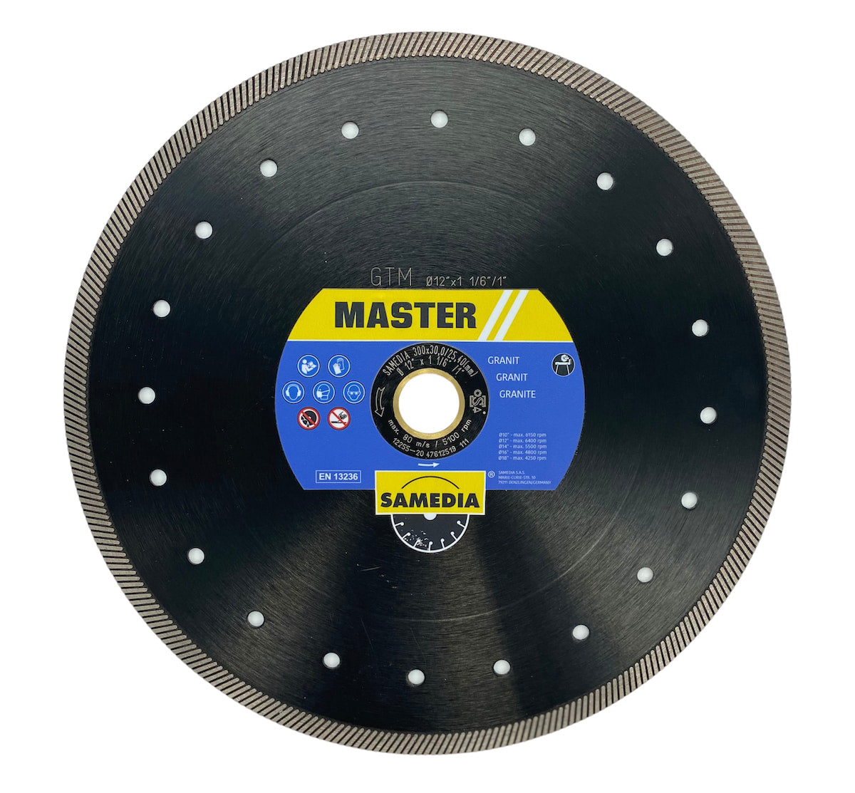 MASTER GTM Granite Diamond Blade