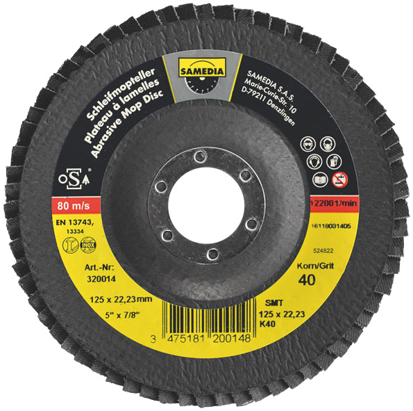 MASTER SMT Special abrasive flap disc