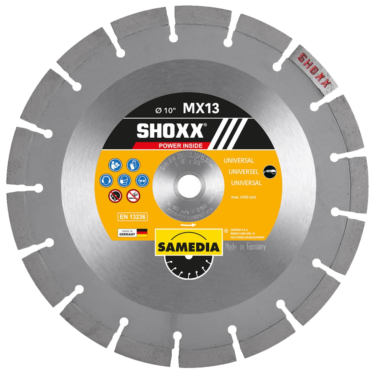 SHOXX® MX13 general purpose Diamond Blade