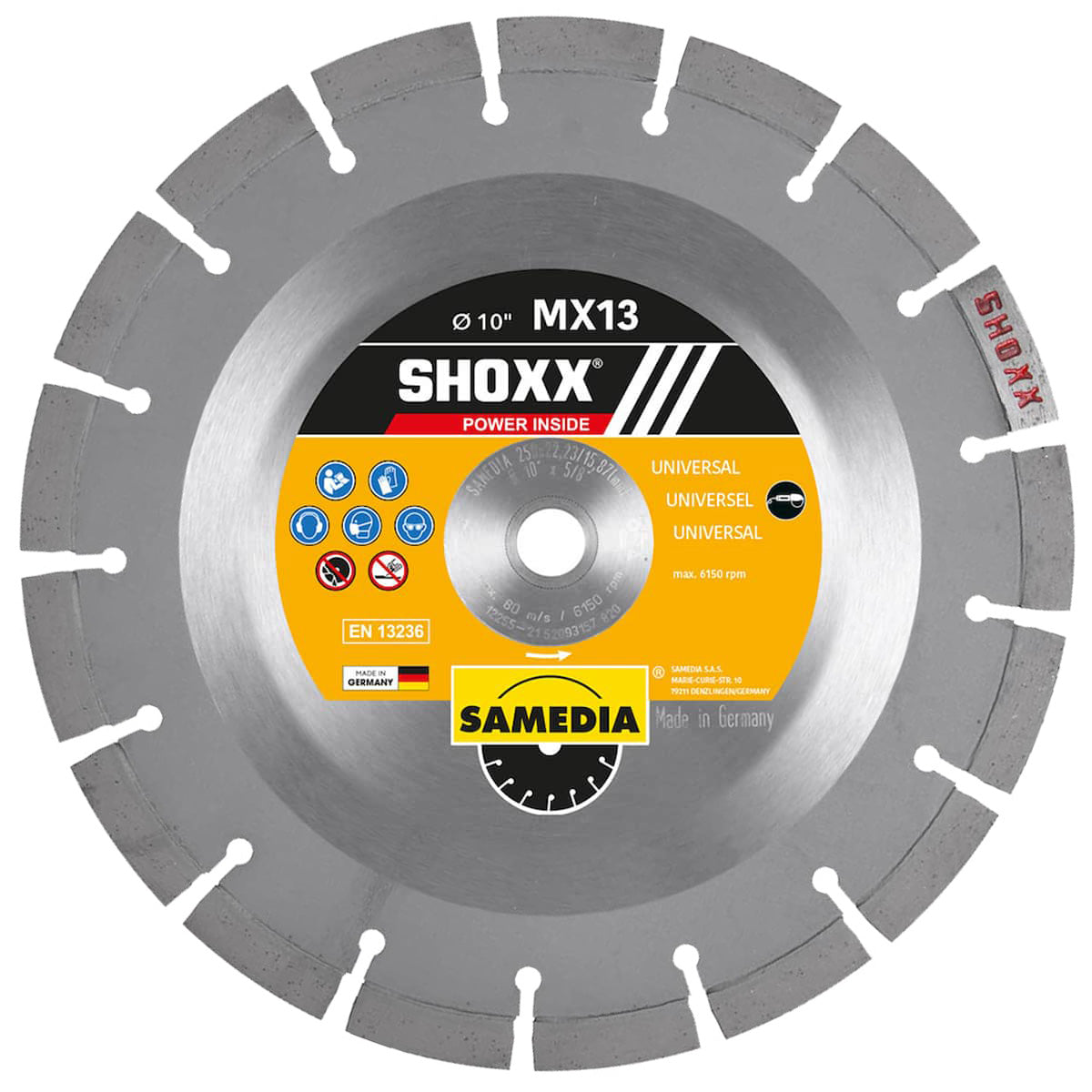 SHOXX® MX13 general purpose Diamond Blade