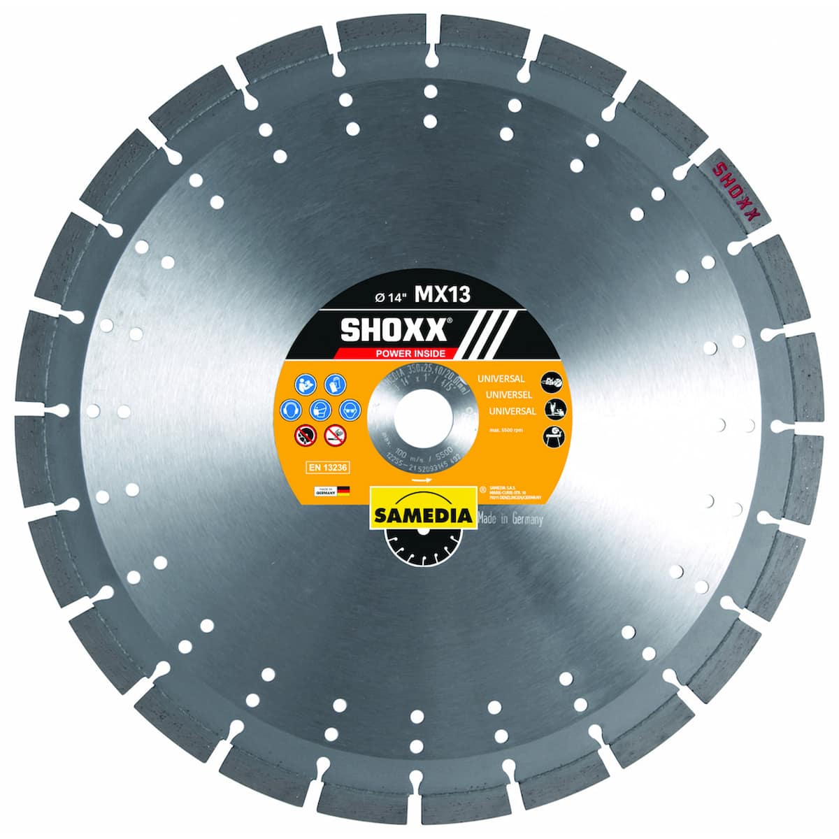 SHOXX® MX13 general purpose Diamond Blade